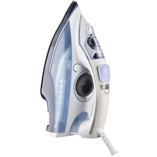 Утюг Polaris PIR 3074 SG AA 3m (белый/голубой)