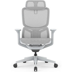 Кресло компьютерное SitZone E-JX-002А сетка, белый, крестов. пластик