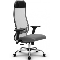 Кресло офисное МЕТТА B 1b 11/2D (18/2D CH) светло-серый