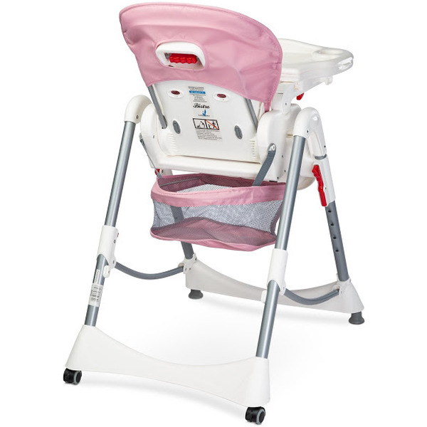 Стульчик для кормления CARETERO Bistro (розовый)