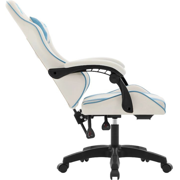 Кресло компьютерное Defender Legas (белый/голубой)