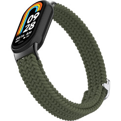 Ремешок Bingo Braided для Xiaomi Mi Band 8 (зеленый)