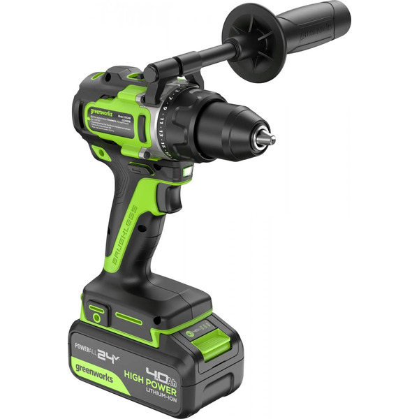 Дрель-шуруповерт Greenworks GD24DD90 3707507CUD