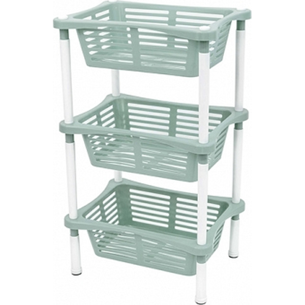 Этажерка BEROSSI Krita 3-секционная АС 59875000 (серая мистерия)