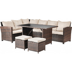 Комплект садовой мебели Sundays Santorini SFS 019 (бежевые подушки)