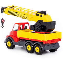 Автомобиль-кран с поворотной платформой Полесье 56535 Муромец