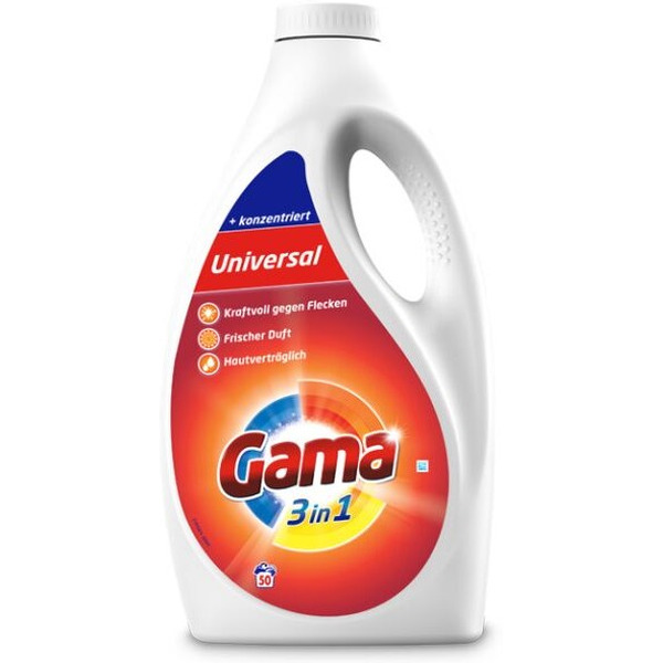 Гель для стирки GAMA Универсальный 2,25 л (50 стирок)