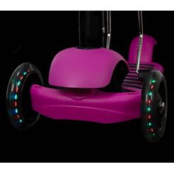Самокат детский Novatrack Disco-kids Saddle 120S.DISCOKIDS.PN9 (розовый)