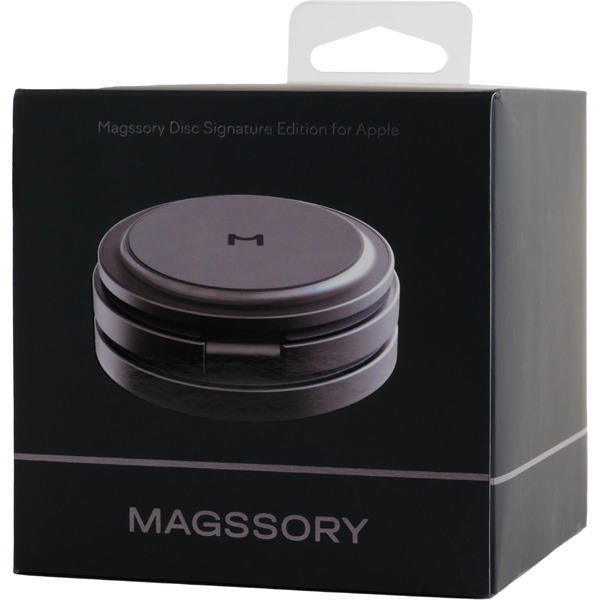 Беспроводное зарядное Magssory Disc Signature Edition 3 в 1 для Apple WCH033 (темно-серый)