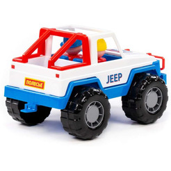 Автомобиль Полесье джип Сафари 90331 (белый/синий)