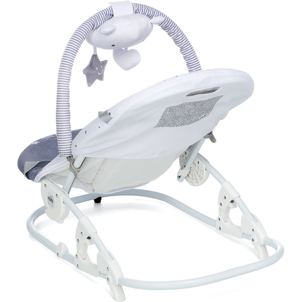 Кресло-шезлонг Cam Giocam (0–9Кг), дизайн Тедди, Серый S362-T247