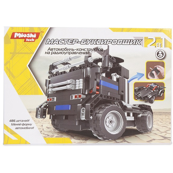 Автомобиль-конструктор MIOSHI TECH Мастер-Буксировщик 2 в1 (MTE1201-059)
