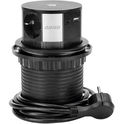 Блок розеточный Orno OR-GM-9017-B 1,8 м