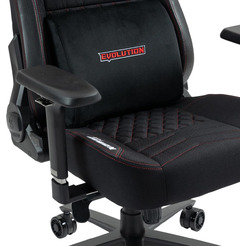 Игровое кресло Evolution Nomad PRO (черный/красный)