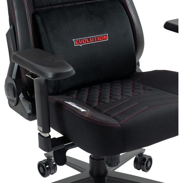 Игровое кресло Evolution Nomad PRO (черный/красный)