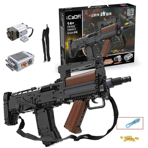 Конструктор CaDa C81022W Российский штурмовой стрелково-гранатомётный комплекс ОЦ-14 «Гроза»