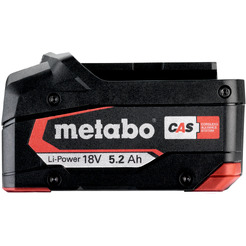 Аккумулятор Metabo 625028000 (18В/5.2 Ah)