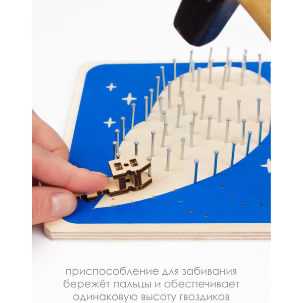 Набор для творчества Woody Цвик-арт. Белая сова 07746