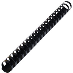 Пластиковые пружины для переплета BRAUBERG A4 22 мм 50 шт 530926 (черный)