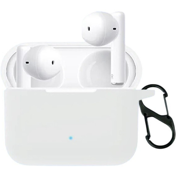 Чехол Bingo Silicone для HONOR Choice Earbuds X2 (белый)