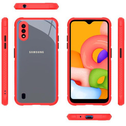 Бампер Bingo Michelin для SAMSUNG Galaxy A01 Красный