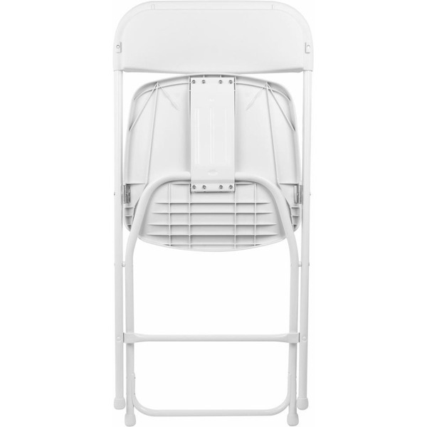 Стулья складные BRABIX Golf CF-002 (КОМПЛЕКТ 4 шт., белый каркас, пластик белый) 533031