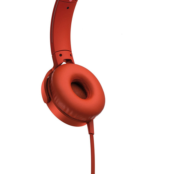 Наушники Sony MDR-XB550APR (красный)