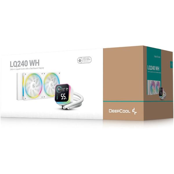 Система жидкостного охлаждения для процессора DeepCool LQ240 R-LQ240-WHDSMC-G-1