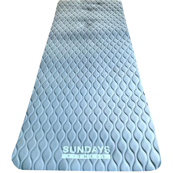 Коврик для йоги и фитнеса Sundays Fitness IR97505C (серый)