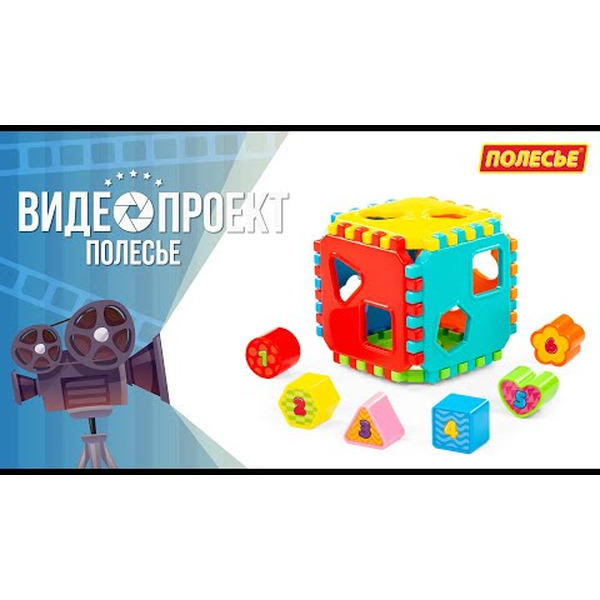Игрушка развивающая Полесье Куб 91642