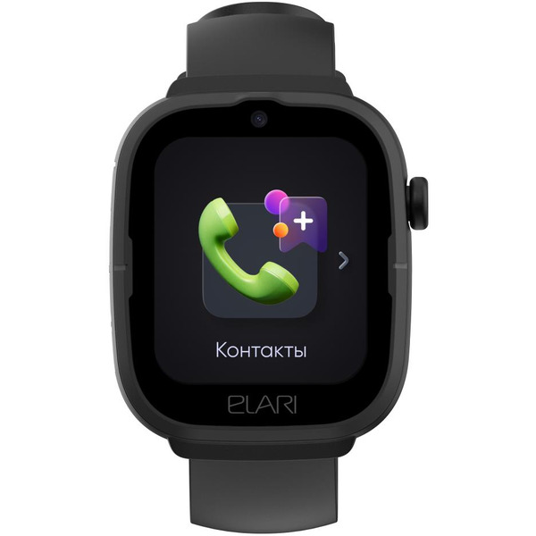 Часы-телефон Elari Go 4G (KP-4G-Go) черный