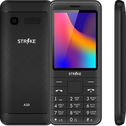 Телефон GSM STRIKE A30 (чёрный)