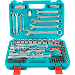 Универсальный набор инструментов Total THT421802 (82 предмета)