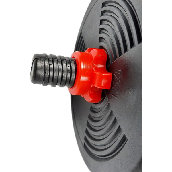 Набор гантелей AMETIST со штангой и гирями 6в1 20 кг