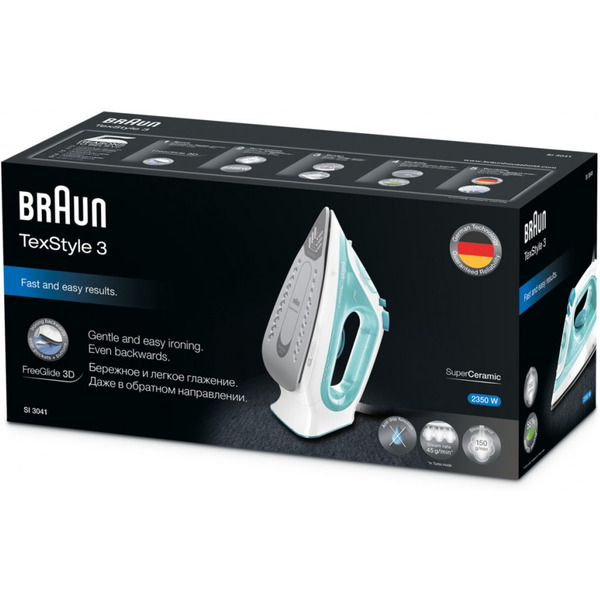 Утюг Braun TexStyle 3 SI 3041 GR (0127405001)