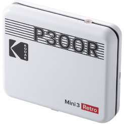 Фотопринтер KODAK Mini 3 Retro P300R (белый)