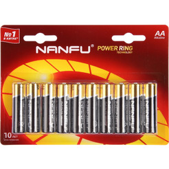Батарейка Nanfu AA (10 шт)