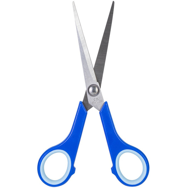 Ножницы 17,5 см Classic DELI 6003BLUE