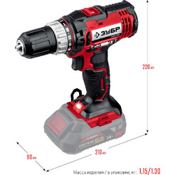 Дрель-шуруповерт Зубр Мастер ДШЛ-185 (без АКБ)