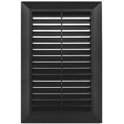 Решетка с сеткой от насекомых Awenta Classic T26GR 17x24 (графитовый)