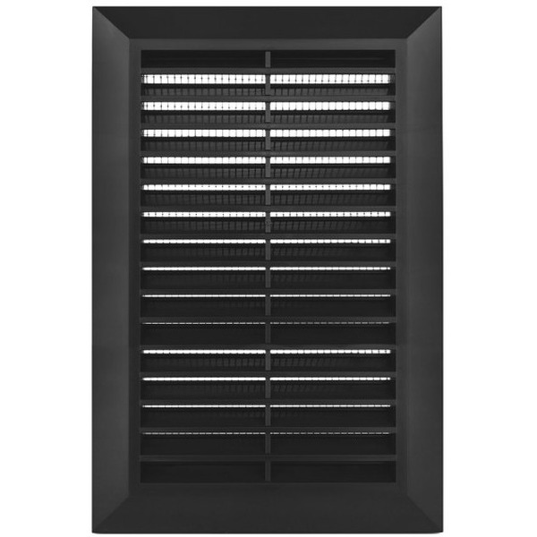 Решетка с сеткой от насекомых Awenta Classic T26GR 17x24 (графитовый)