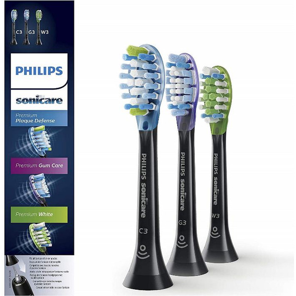 Сменные насадки Philips Sonicare C3 Premium Plaque Control HX9073/33 (3 шт.)