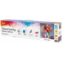 Картина стразами (алмазная мозаика) ОСТРОВ СОКРОВИЩ «Цветы» 662415