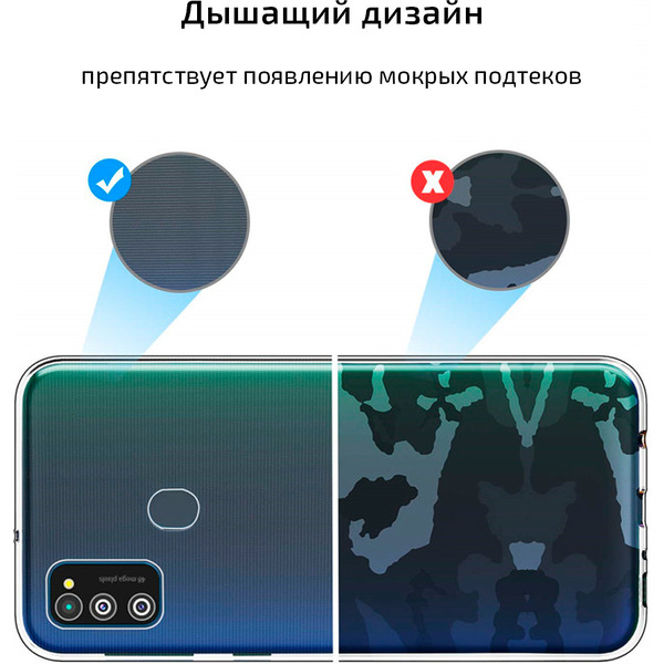 Накладка AKAMI Clear для Samsung Galaxy M21 (15901)