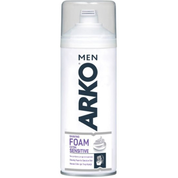 Пена для бритья ARKO Men Extra Sensitive для чувствительной кожи 400мл