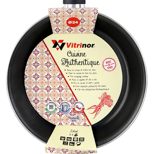 Сковорода Vitrinor Authentique Burgundy 24
