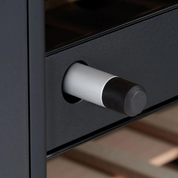 Винный шкаф Hyundai HBWC 0865 DCT (чёрный)