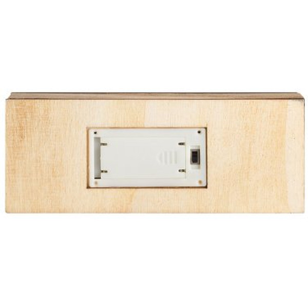 Деревянная фигурка с подсветкой NEON-NIGHT Елочка с оленем 504-002