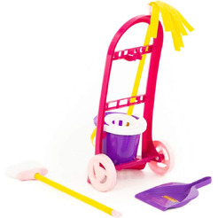 Набор хозяйственный игрушечный Полесье Чистюля-мини 44747