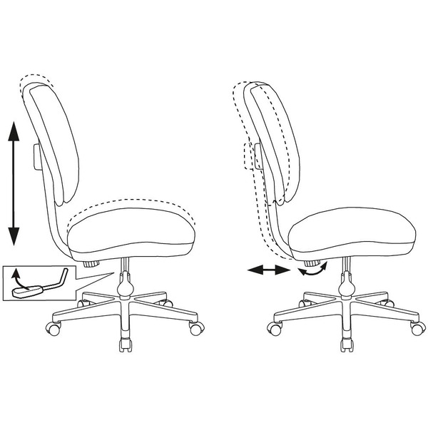 Кресло детское Бюрократ CH-204NX (мультиколор луна розовая)